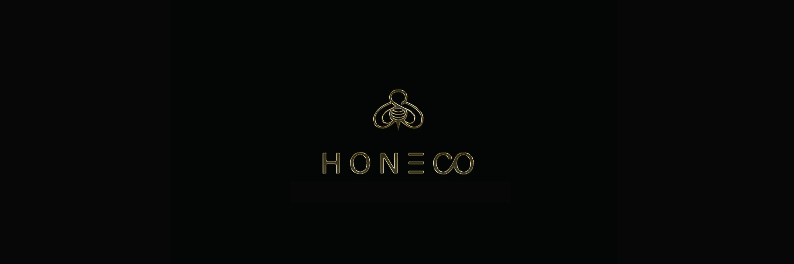 honey logo gold