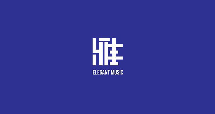 elegant music logo